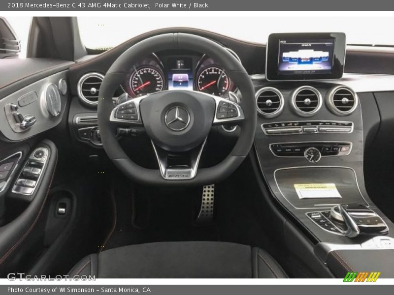 Polar White / Black 2018 Mercedes-Benz C 43 AMG 4Matic Cabriolet