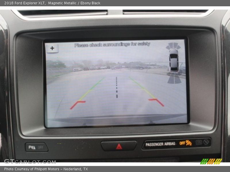 Magnetic Metallic / Ebony Black 2018 Ford Explorer XLT