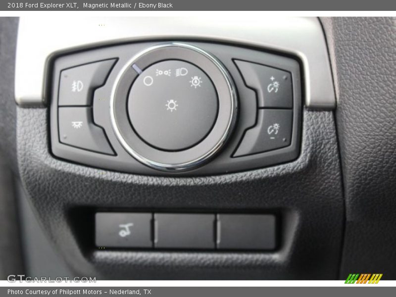 Magnetic Metallic / Ebony Black 2018 Ford Explorer XLT