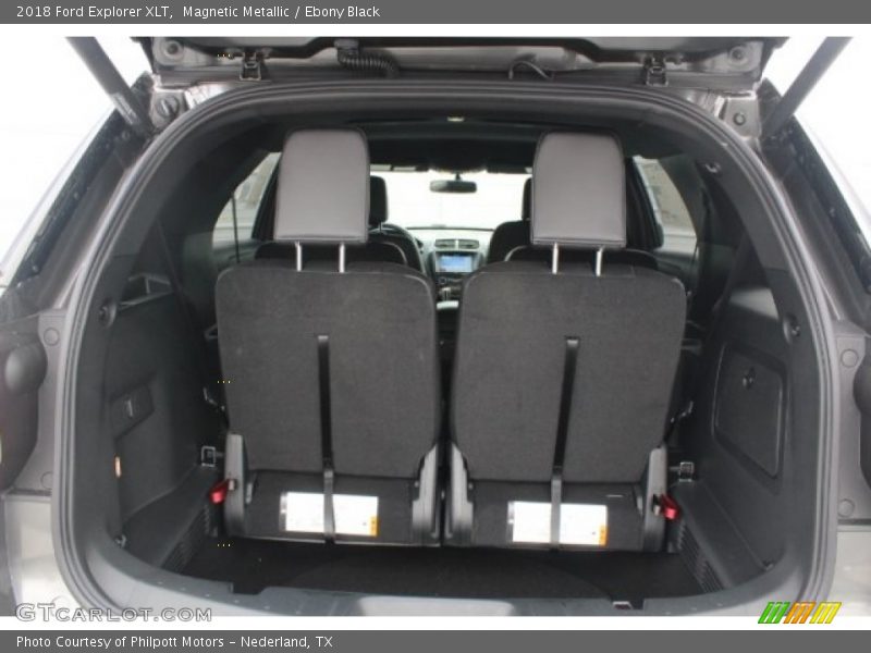 Magnetic Metallic / Ebony Black 2018 Ford Explorer XLT