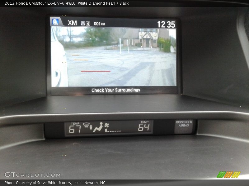 White Diamond Pearl / Black 2013 Honda Crosstour EX-L V-6 4WD