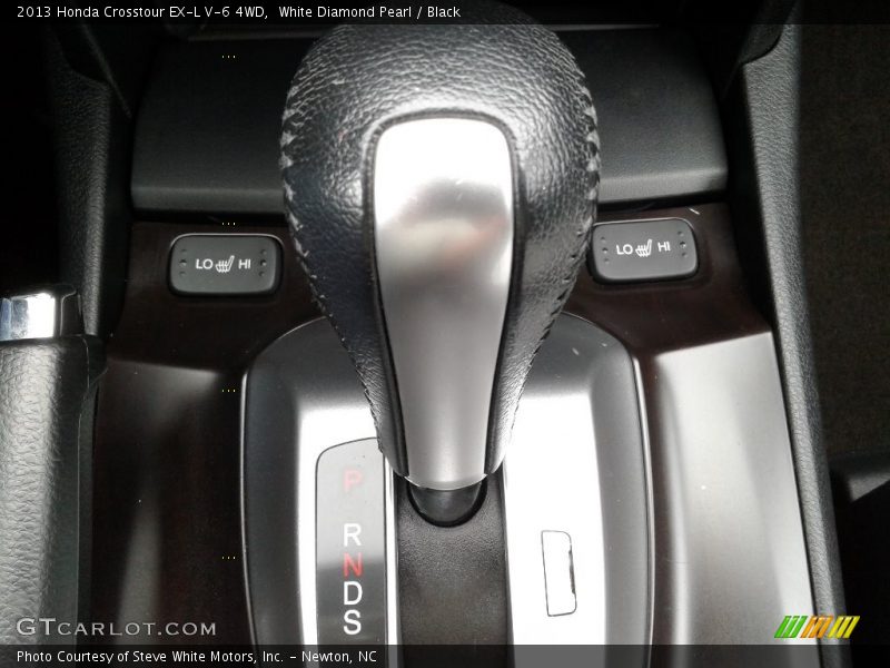 White Diamond Pearl / Black 2013 Honda Crosstour EX-L V-6 4WD