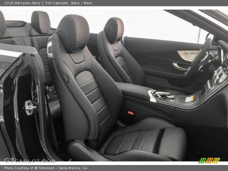 Black / Black 2018 Mercedes-Benz C 300 Cabriolet