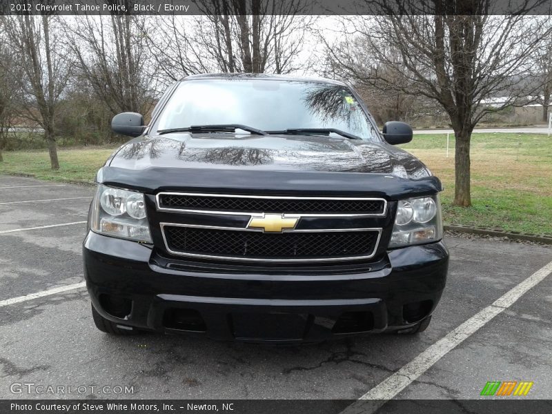 Black / Ebony 2012 Chevrolet Tahoe Police