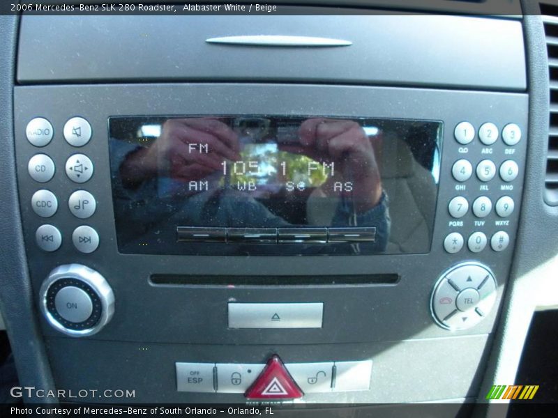 Alabaster White / Beige 2006 Mercedes-Benz SLK 280 Roadster