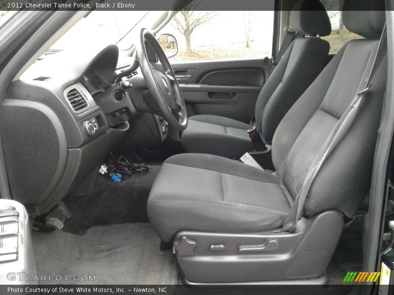 Black / Ebony 2012 Chevrolet Tahoe Police