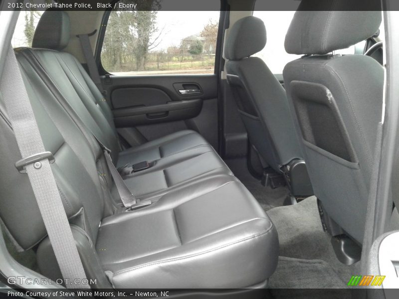 Black / Ebony 2012 Chevrolet Tahoe Police