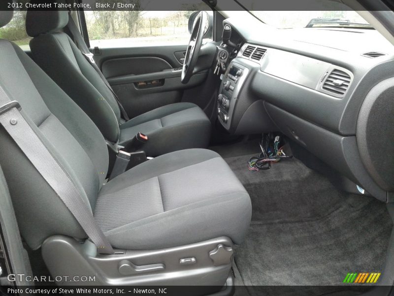 Black / Ebony 2012 Chevrolet Tahoe Police