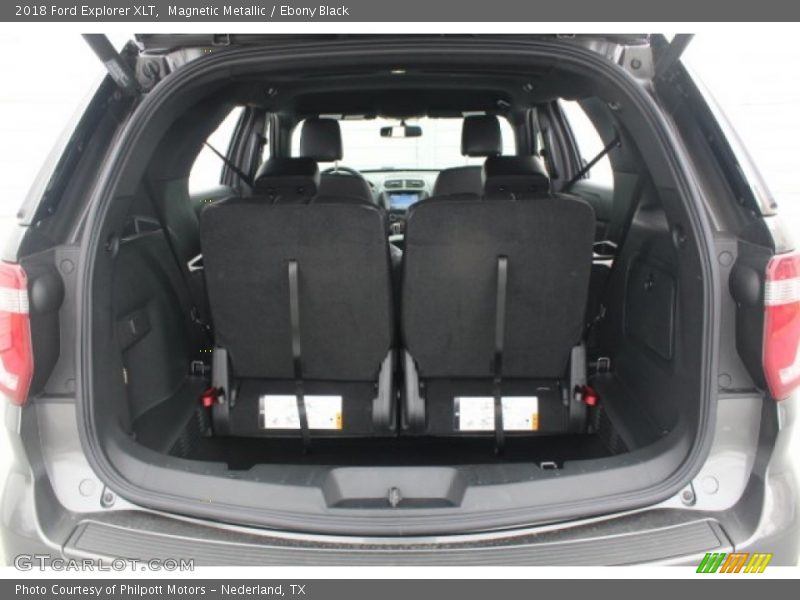 Magnetic Metallic / Ebony Black 2018 Ford Explorer XLT