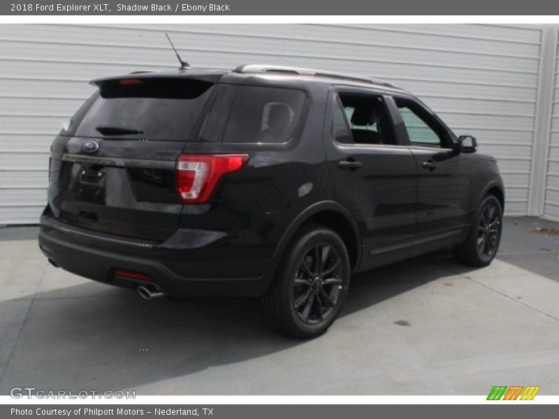 Shadow Black / Ebony Black 2018 Ford Explorer XLT