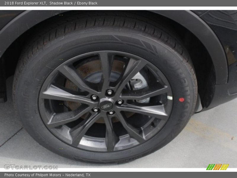 Shadow Black / Ebony Black 2018 Ford Explorer XLT