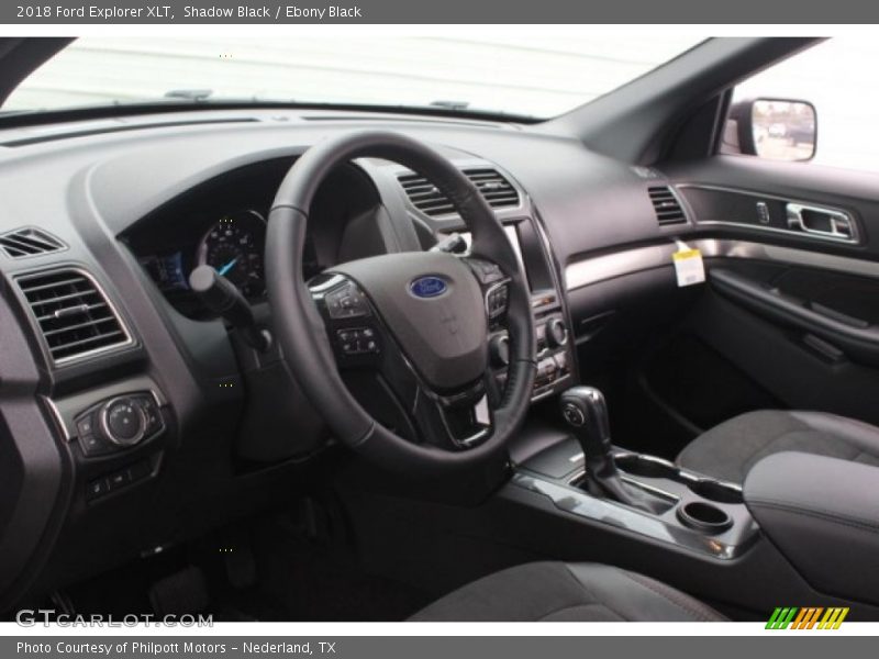 Shadow Black / Ebony Black 2018 Ford Explorer XLT