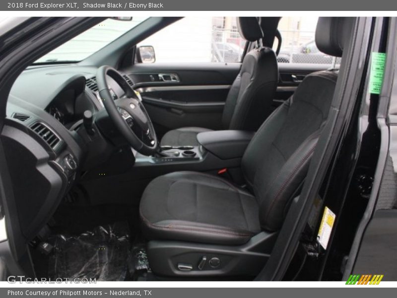 Shadow Black / Ebony Black 2018 Ford Explorer XLT