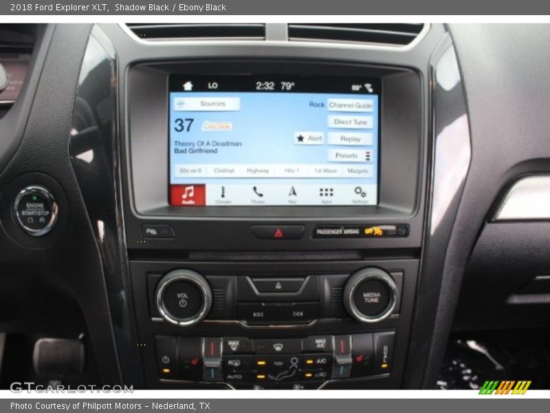 Shadow Black / Ebony Black 2018 Ford Explorer XLT