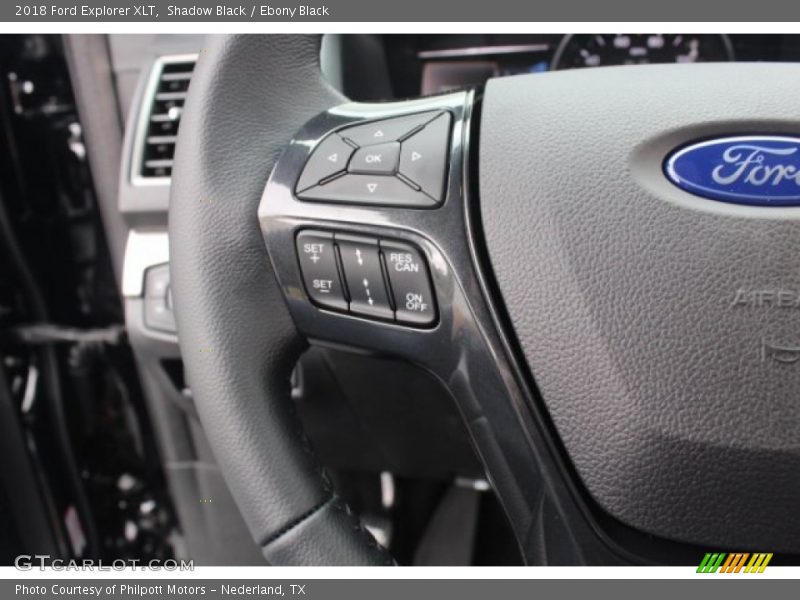 Shadow Black / Ebony Black 2018 Ford Explorer XLT