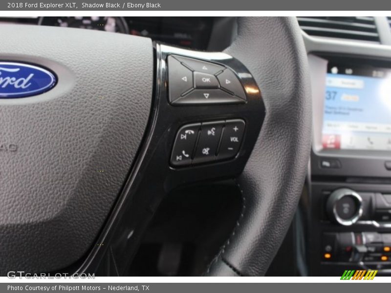 Shadow Black / Ebony Black 2018 Ford Explorer XLT