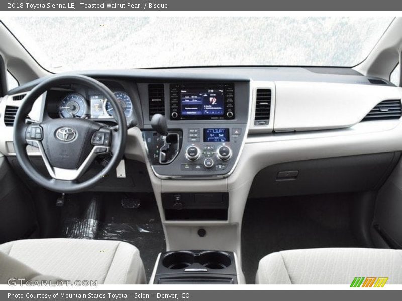 Toasted Walnut Pearl / Bisque 2018 Toyota Sienna LE