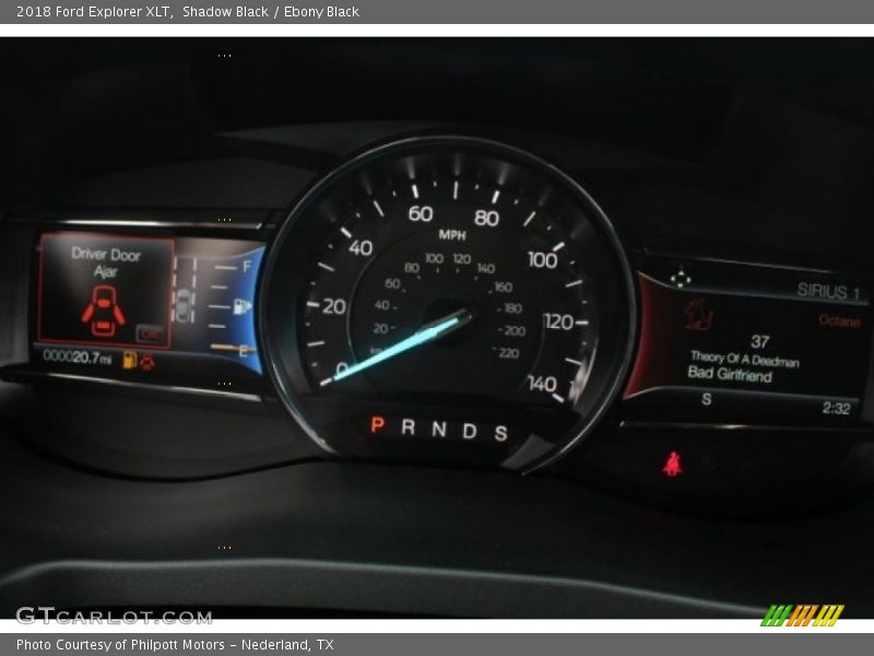 Shadow Black / Ebony Black 2018 Ford Explorer XLT