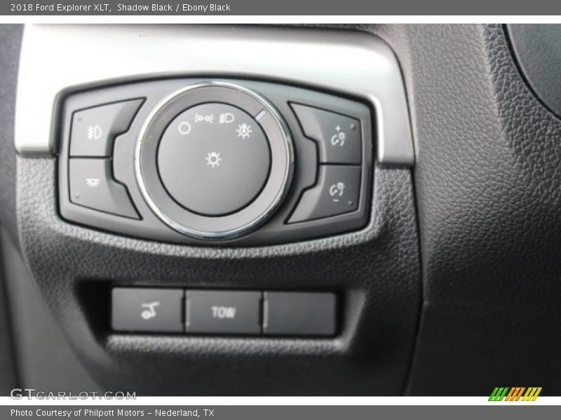Shadow Black / Ebony Black 2018 Ford Explorer XLT