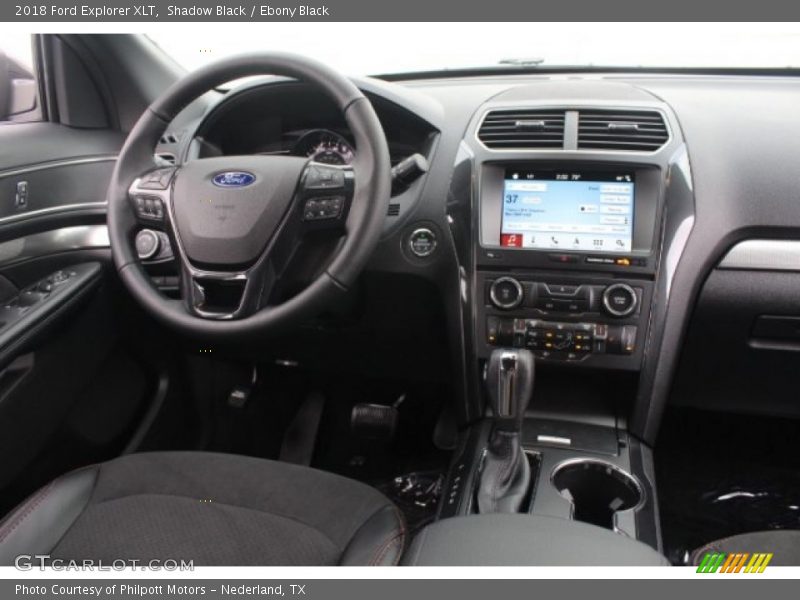 Shadow Black / Ebony Black 2018 Ford Explorer XLT
