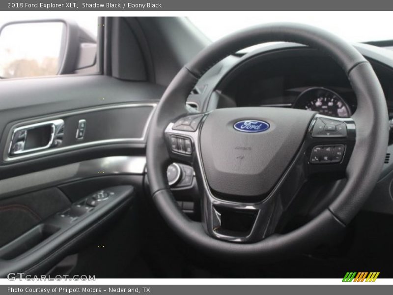 Shadow Black / Ebony Black 2018 Ford Explorer XLT