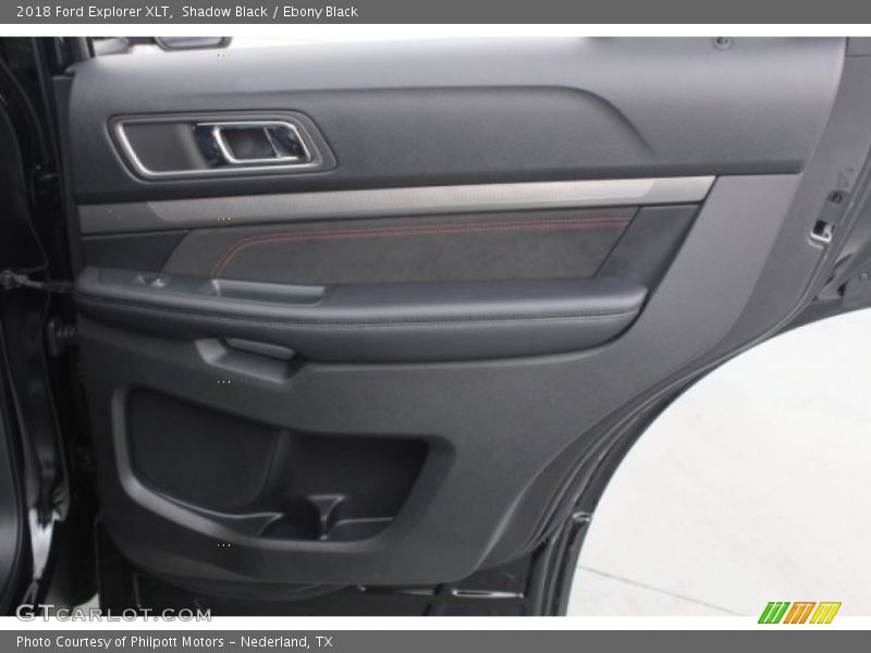 Shadow Black / Ebony Black 2018 Ford Explorer XLT