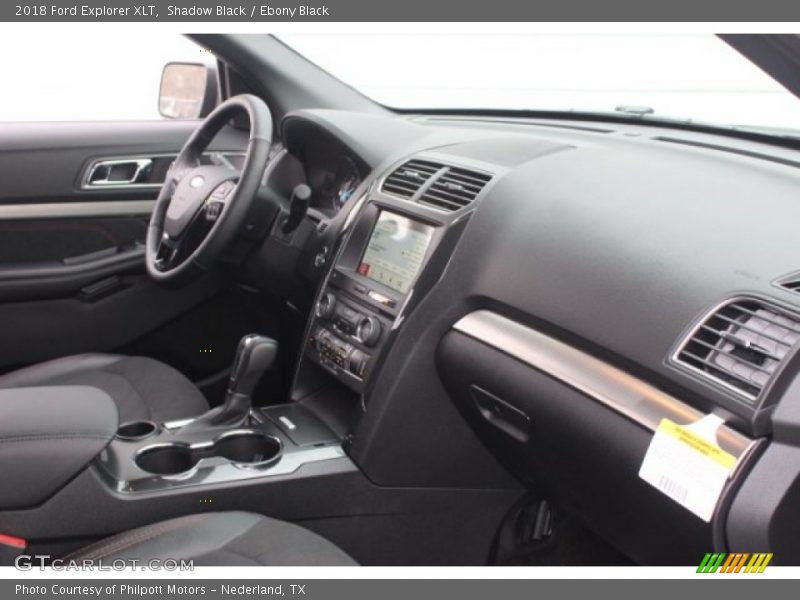 Shadow Black / Ebony Black 2018 Ford Explorer XLT