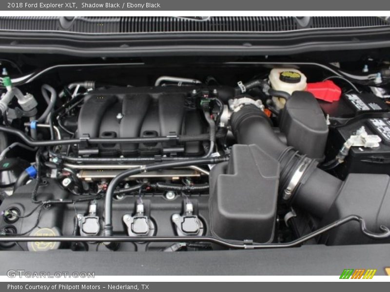 Shadow Black / Ebony Black 2018 Ford Explorer XLT
