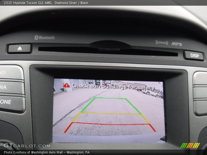 Diamond Silver / Black 2015 Hyundai Tucson GLS AWD
