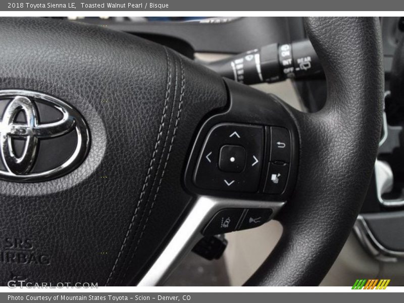Toasted Walnut Pearl / Bisque 2018 Toyota Sienna LE