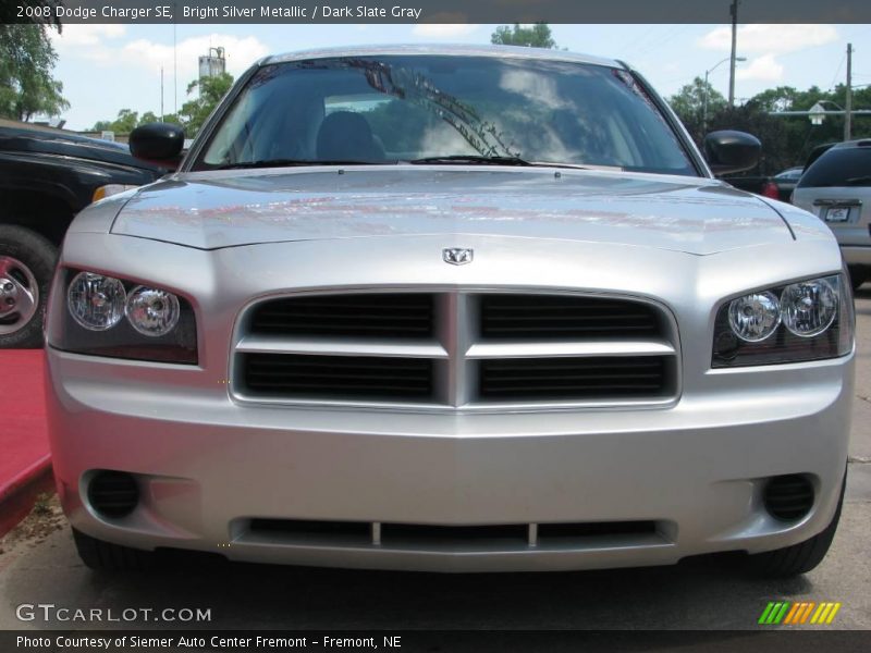 Bright Silver Metallic / Dark Slate Gray 2008 Dodge Charger SE