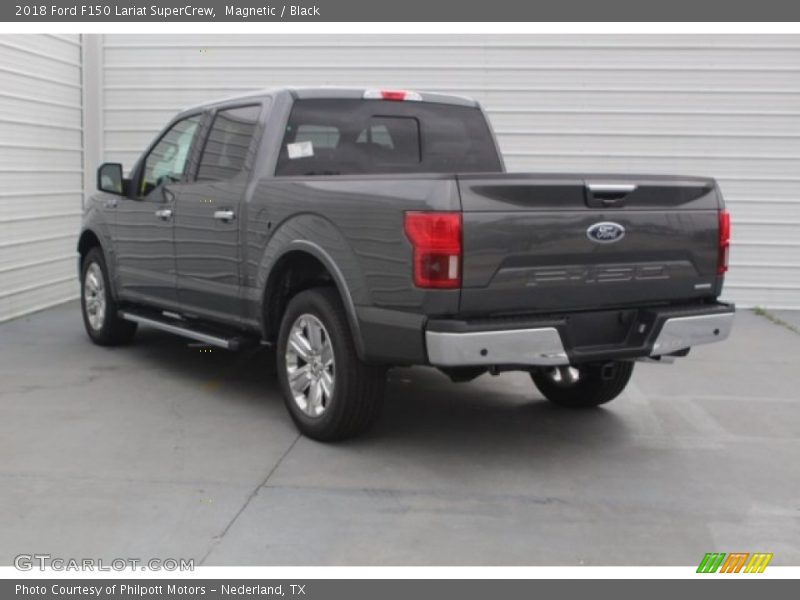 Magnetic / Black 2018 Ford F150 Lariat SuperCrew