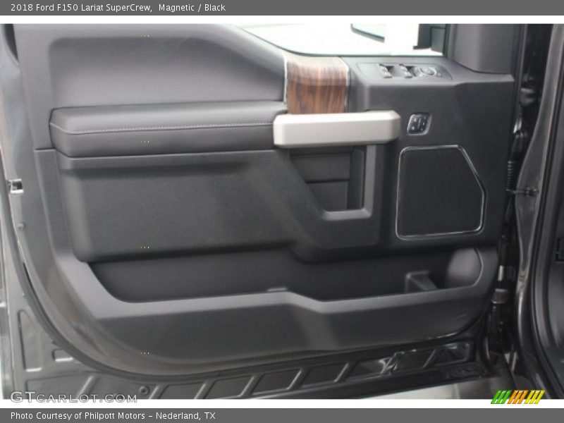 Magnetic / Black 2018 Ford F150 Lariat SuperCrew