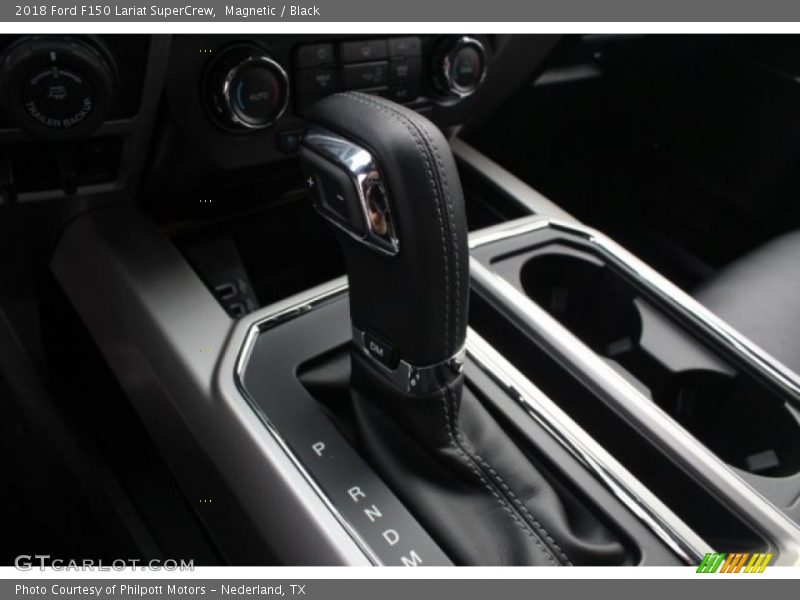Magnetic / Black 2018 Ford F150 Lariat SuperCrew