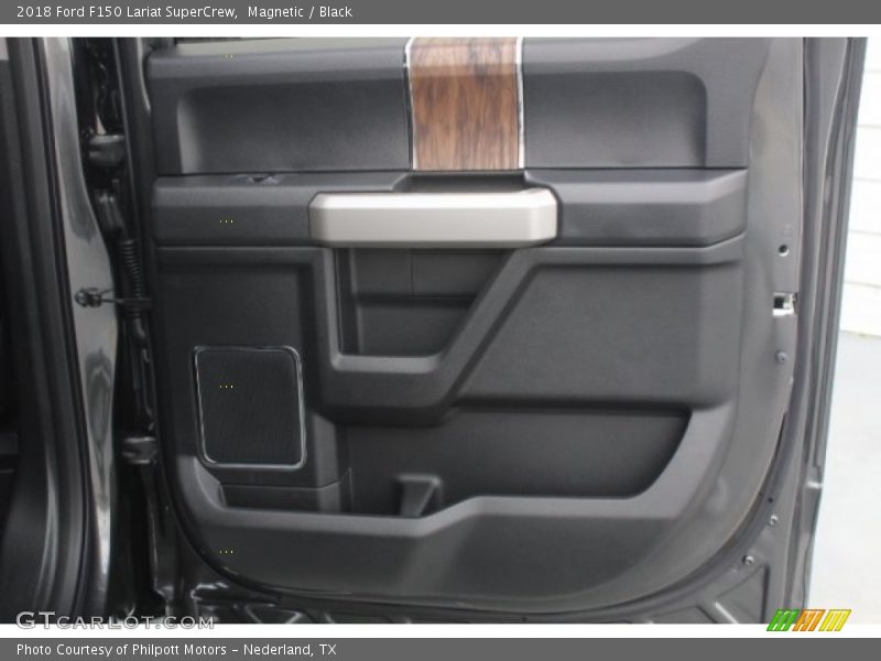 Magnetic / Black 2018 Ford F150 Lariat SuperCrew
