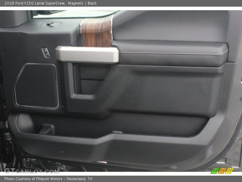 Magnetic / Black 2018 Ford F150 Lariat SuperCrew