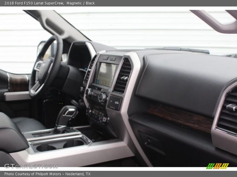 Magnetic / Black 2018 Ford F150 Lariat SuperCrew