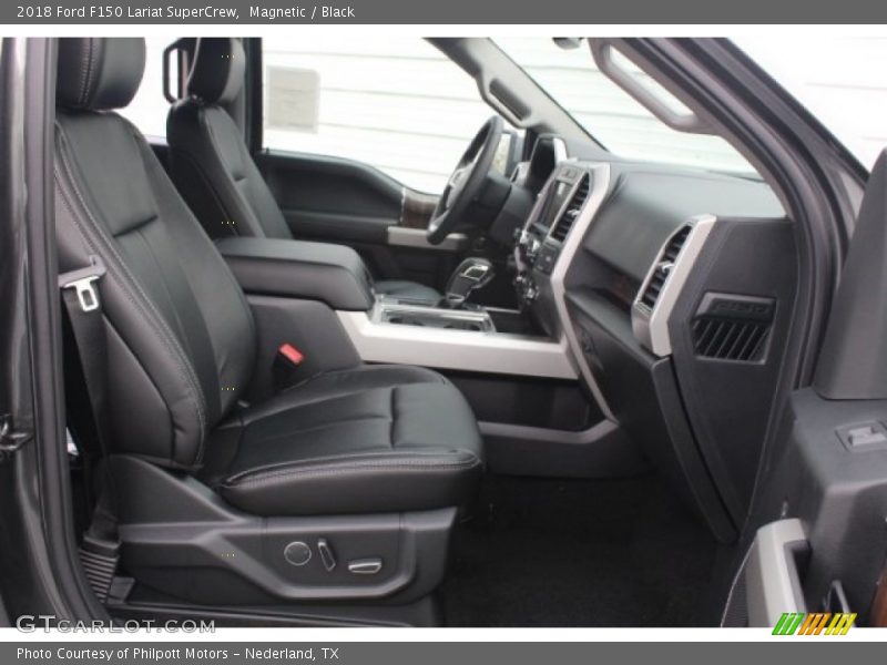 Magnetic / Black 2018 Ford F150 Lariat SuperCrew