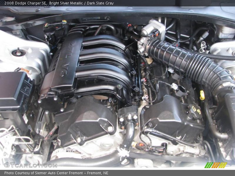 Bright Silver Metallic / Dark Slate Gray 2008 Dodge Charger SE