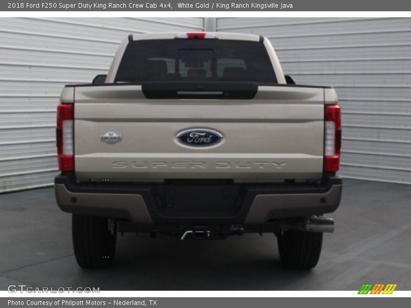 White Gold / King Ranch Kingsville Java 2018 Ford F250 Super Duty King Ranch Crew Cab 4x4