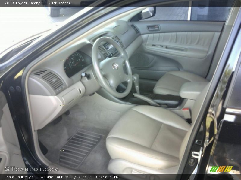 Black / Stone 2003 Toyota Camry LE