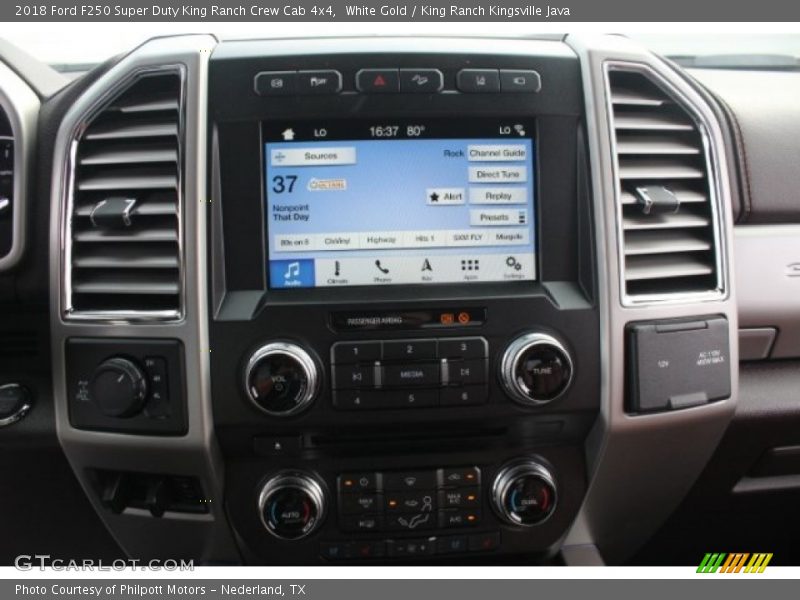 White Gold / King Ranch Kingsville Java 2018 Ford F250 Super Duty King Ranch Crew Cab 4x4