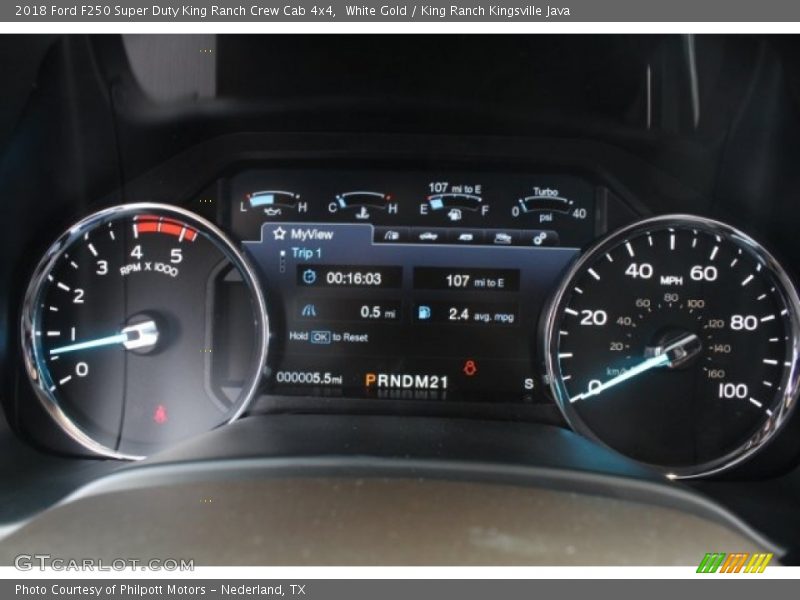 White Gold / King Ranch Kingsville Java 2018 Ford F250 Super Duty King Ranch Crew Cab 4x4