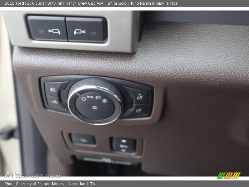 White Gold / King Ranch Kingsville Java 2018 Ford F250 Super Duty King Ranch Crew Cab 4x4