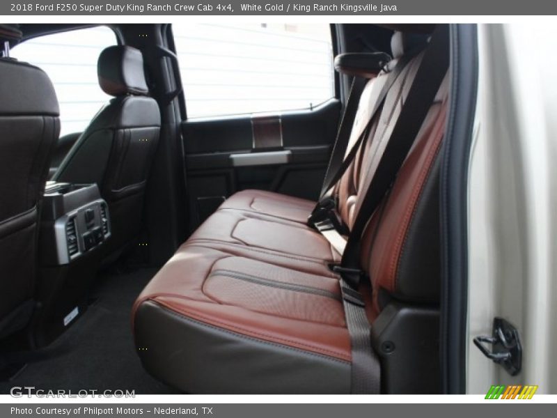 White Gold / King Ranch Kingsville Java 2018 Ford F250 Super Duty King Ranch Crew Cab 4x4