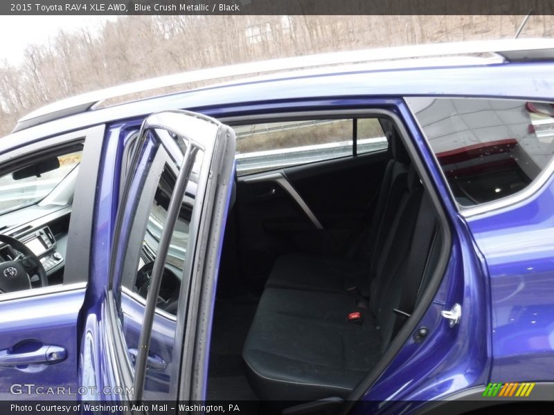 Blue Crush Metallic / Black 2015 Toyota RAV4 XLE AWD