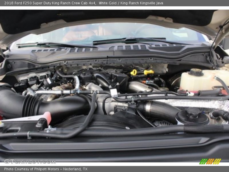 White Gold / King Ranch Kingsville Java 2018 Ford F250 Super Duty King Ranch Crew Cab 4x4