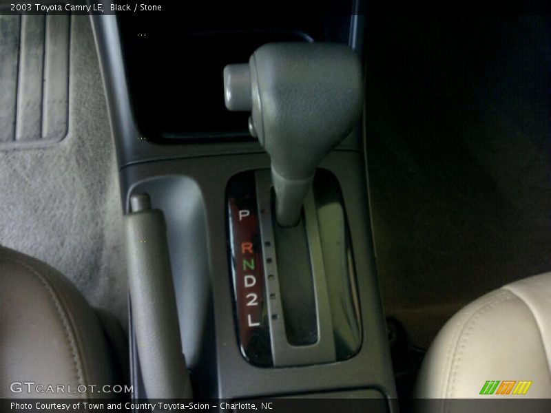 Black / Stone 2003 Toyota Camry LE