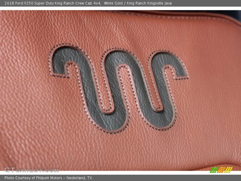 White Gold / King Ranch Kingsville Java 2018 Ford F250 Super Duty King Ranch Crew Cab 4x4