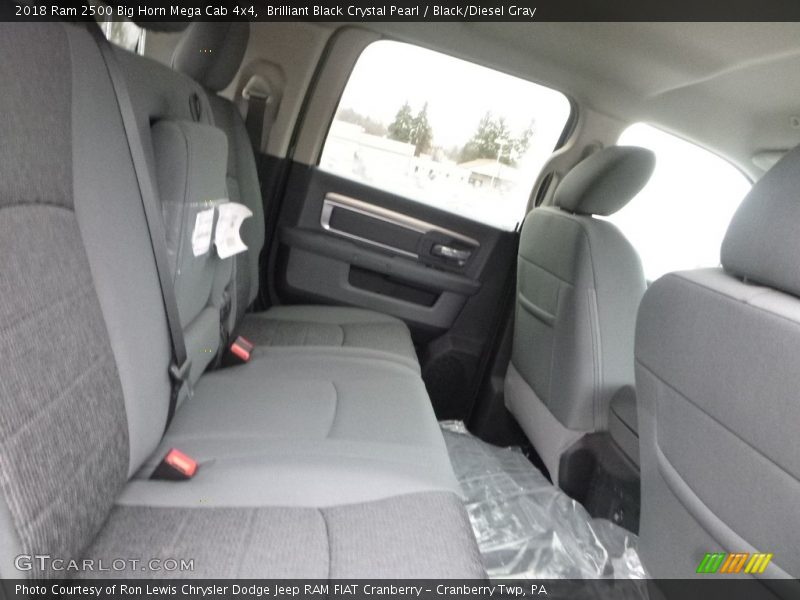 Brilliant Black Crystal Pearl / Black/Diesel Gray 2018 Ram 2500 Big Horn Mega Cab 4x4